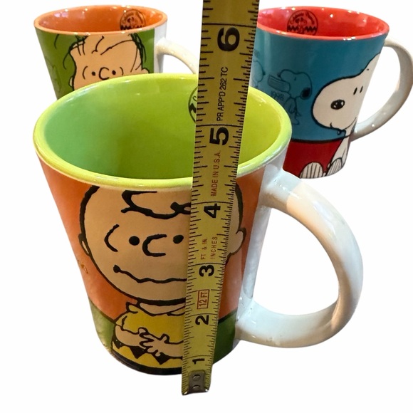 Celebrate Peanuts 60 Years Mug Set Snoopy Charlie Brown Lucy Linus (4) - Picture 8 of 11